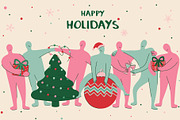 Playful Christmas, an Object Graphic by Zim Varezhkin (Thumbnail 10 of 10)