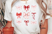 Valentine Coquette Bows PNG, an Illustration by Libby Wishes (Thumbnail 5 of 6)