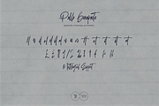 Pablo Bonaparte Modern Brush Script, a Script Font by Tyedge Studio (Thumbnail 7 of 8)