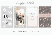 35+ Patterns & 8 Instagram Templates, a Pattern Graphic by Olya Creative (Thumbnail 3 of 14)