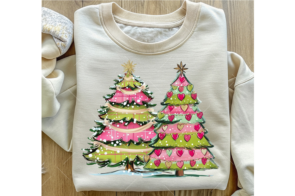 Christmas Tree Clipart, an Illustration by OK Design (Photo 6 of 6)