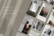 Wedding instagram template, a Social Media Template by Digital Breath templates (Thumbnail 1 of 6)