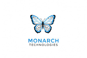 Monarch Technologies Logo, a Branding & Logo Template by Logocreative