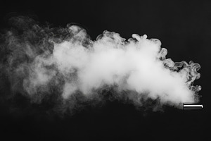 Dense cloud of vapor produced by a v, a Photo by Iftikhar Alam