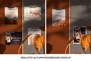MoodBoard Autumn Fall Scenes, a Books & Magazine Mockup by StyleMockups (Thumbnail 11 of 12)