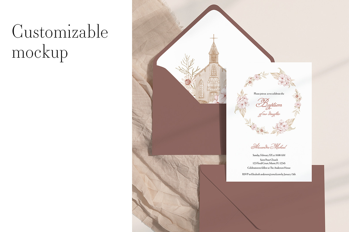 Customizable Card Mockup 5x7 8e b32, an Advertising Mockup by PawMockups 2 (Photo 3 of 12)