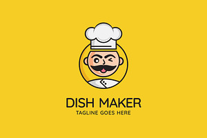 Dish Maker Logo - Chef Logo