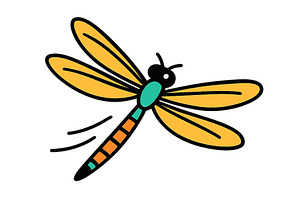 Colorful vector illustration of a, an Animal Illustration by ZinetroN
