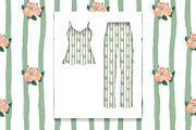 Vintage Watercolor Floral Patterns, a Pattern Graphic by Oksana Dovhopol Art (Thumbnail 3 of 11)