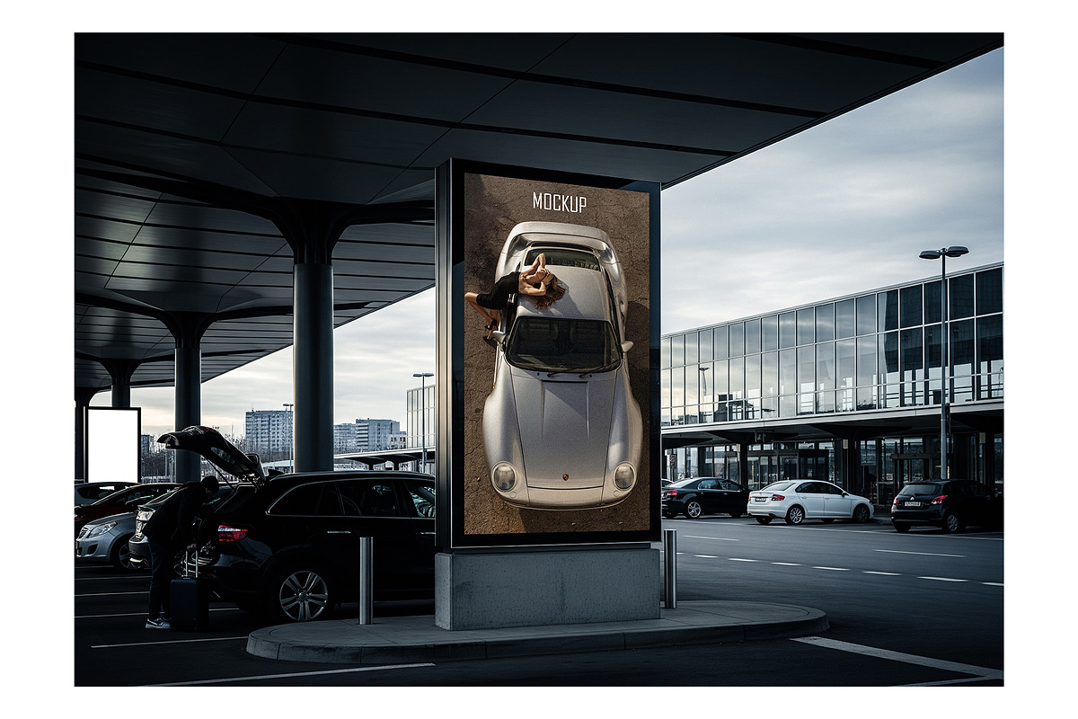 Billboard Mockup, an Advertising Mockup by Aquarianz Studio (Photo 3 of 8)