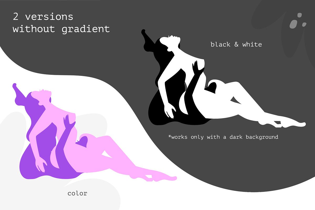 Lesbian Kamasutra: 100 poses, a Person Illustration by Frizenasya (Photo 4 of 5)