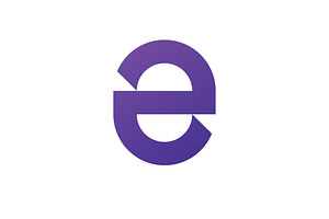 E Logo Design and template. Creative, a Branding & Logo Template by T.Vooka