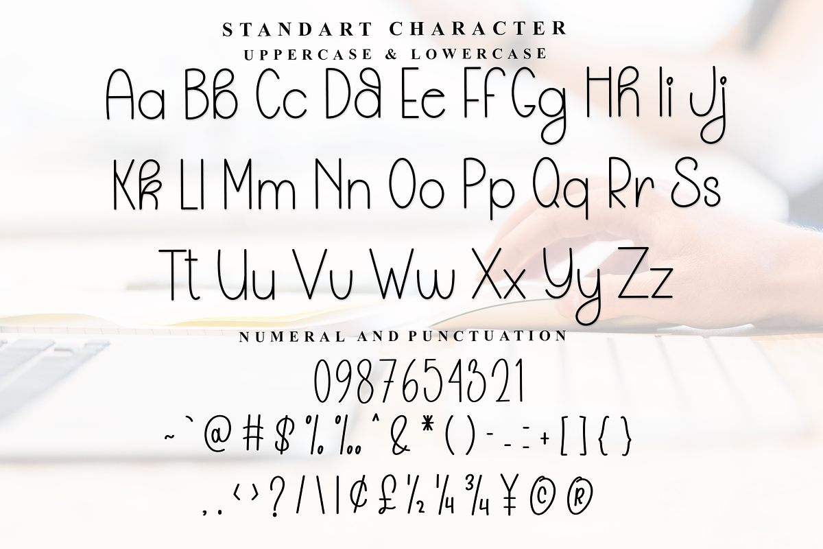 Monalisa Handmade, a Sans Serif Font by InermediaSTUDIO (Photo 6 of 7)