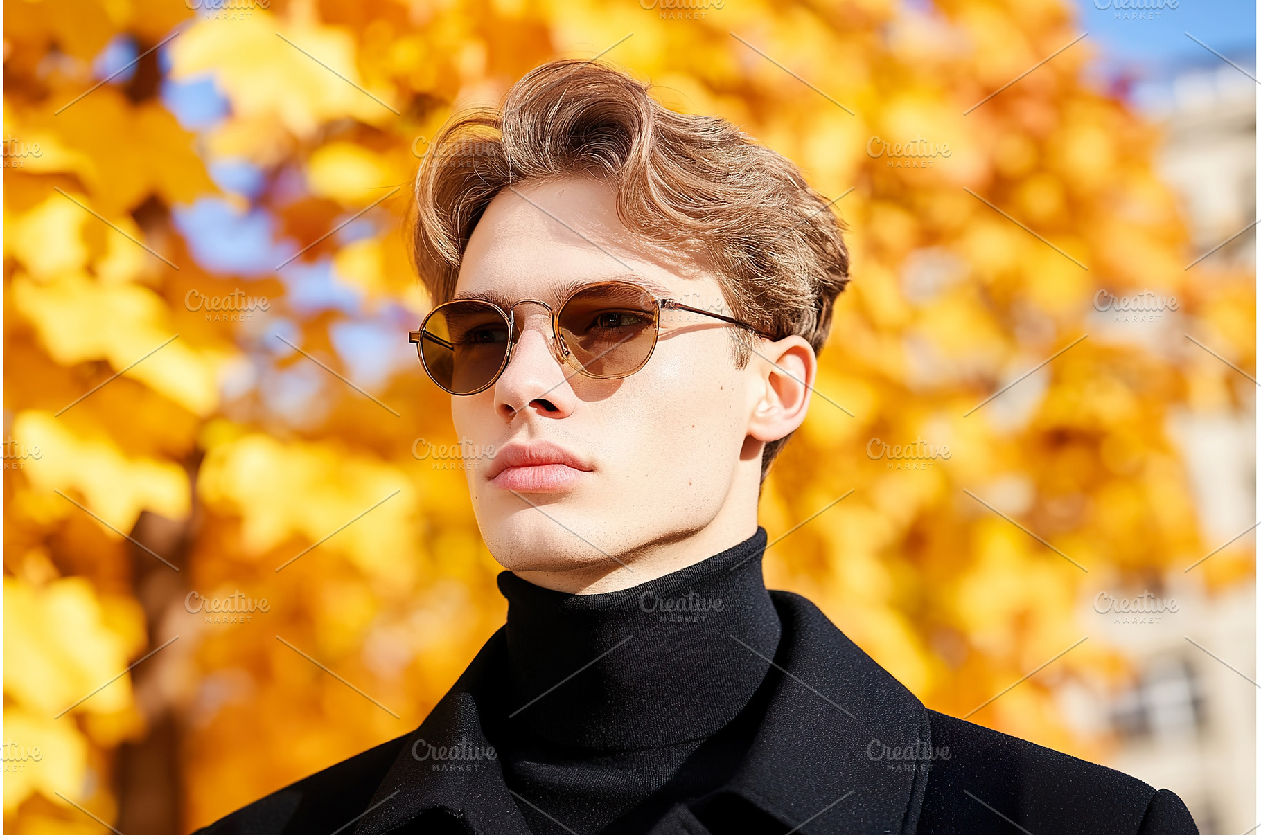 Young Adult with Sunglasses and Wavy, a Person Photo by Lermont51