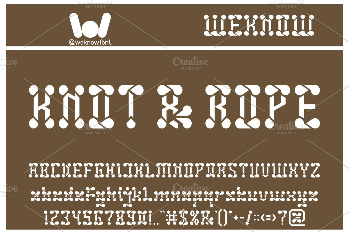 The Right Person font, a Font by weknow (Photo 3 of 8)