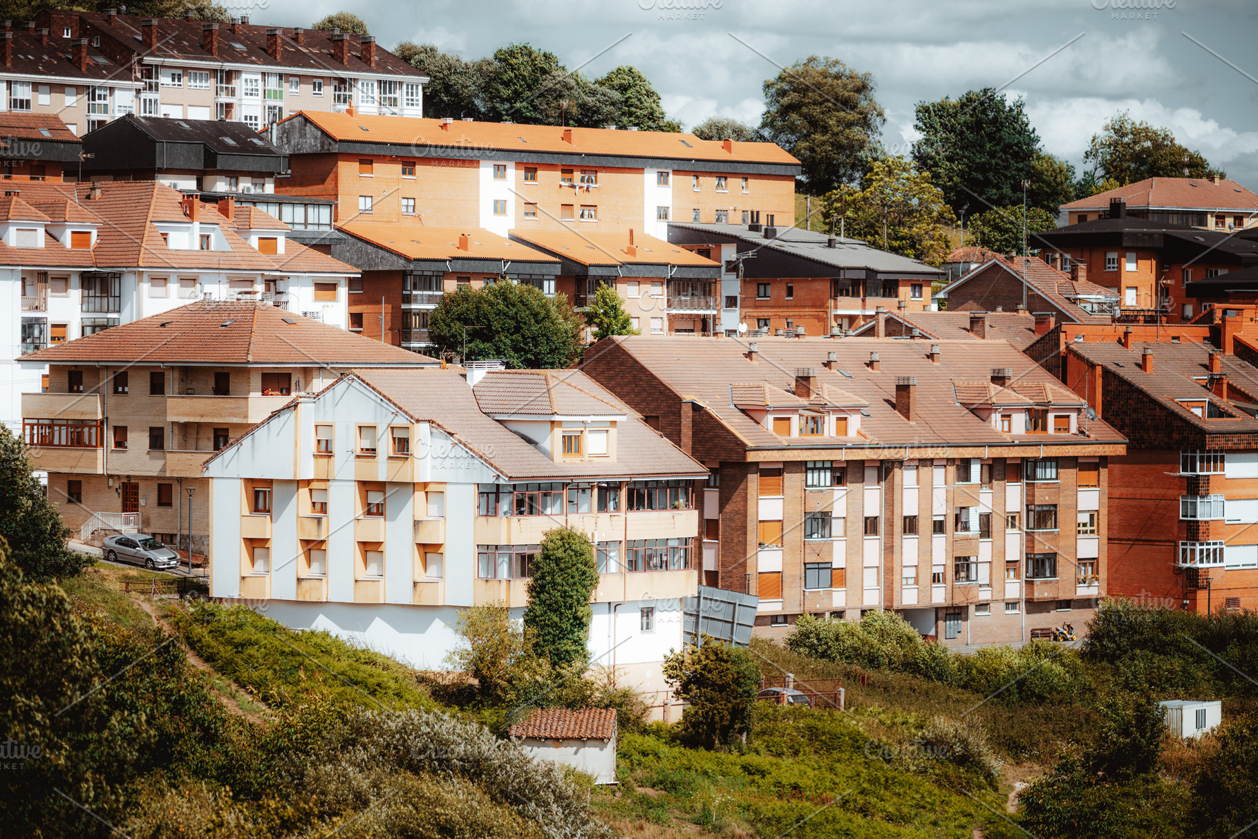 Hillside Homes In Asturias, an Architecture Photo by SkyNext