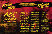 Action Hero - 80s Movie Poster Font, a Font by Wingsart Studio (Thumbnail 3 of 15)