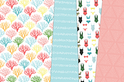 Summer Digital Paper Clipart Set, a Pattern Graphic by Paper Starr Studio (Thumbnail 4 of 6)