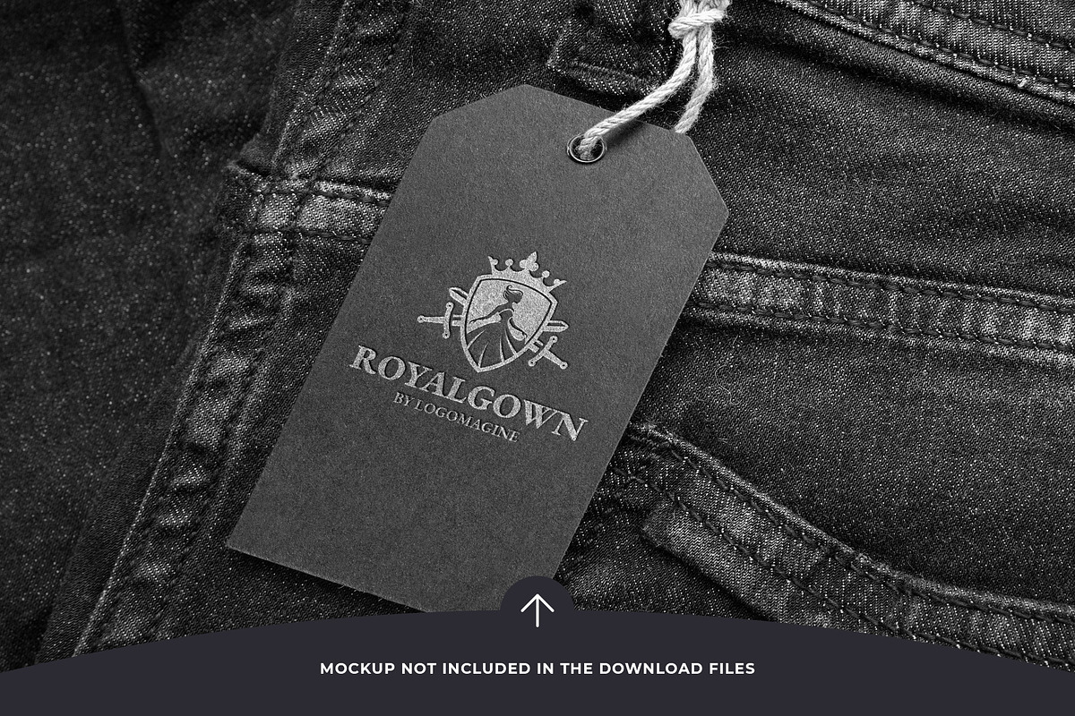 Royal Gown Logo Template, a Branding & Logo Template by LOGOMAGINE (Photo 3 of 16)