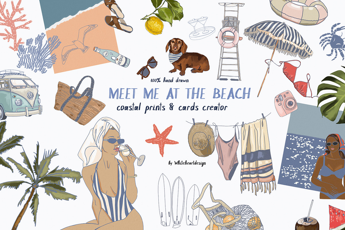Cottagecore Illustratios Bundle, a Decorative Illustration by whiteheartdesign (Photo 22 of 23)