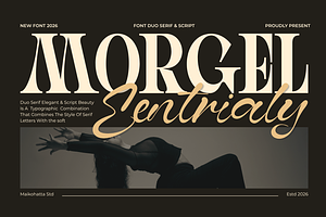 Morgel Eentrialy – Elegant Serif Duo