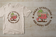Christmas Dwarf Mix Vintage Cartoon, an Illustration by vectstudio (Thumbnail 3 of 5)
