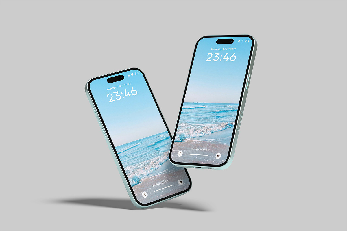 iPhone 16 Mockup, an iPhone Mockup by Amigos__46 (Photo 6 of 10)