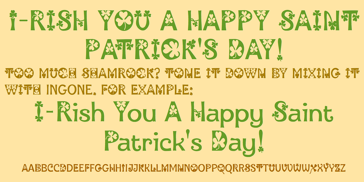PattyDay, a Font by Ingrimayne Type (Photo 4 of 5)