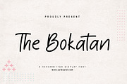 The Bokatan Font, a Script Font by Zelda Graphic (Thumbnail 1 of 6)