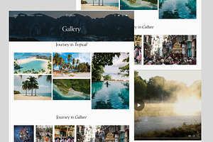 Travel Agency - Squarespace 7.1