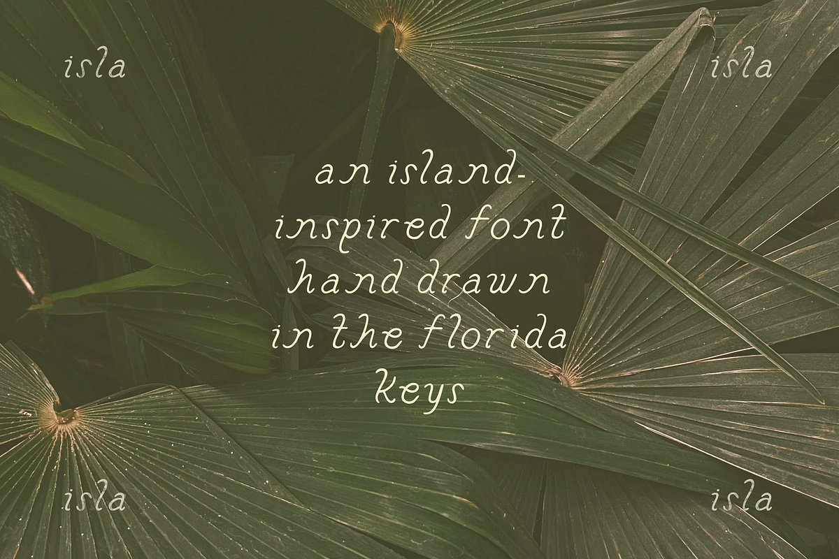 Isla Italic Font from By Hand, a Handwritten Font by By Hand Designs (Photo 4 of 8)
