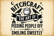 Funny Halloween PNG, Witch Png, a Work Illustration by Sublimation Artist (Thumbnail 1 of 9)