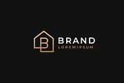 Letter B logo template., a Branding & Logo Template by lettett (Thumbnail 1 of 2)