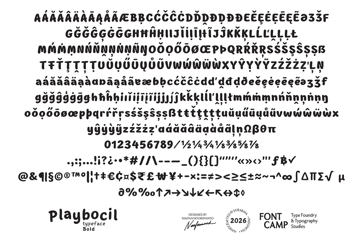 Playbocil Font, a Handwritten Font by Fontcamp Type Foundry (Photo 10 of 16)