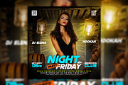 Dj Party Flyer Bundle, a Social Media Template by AbcStudio (Thumbnail 4 of 10)