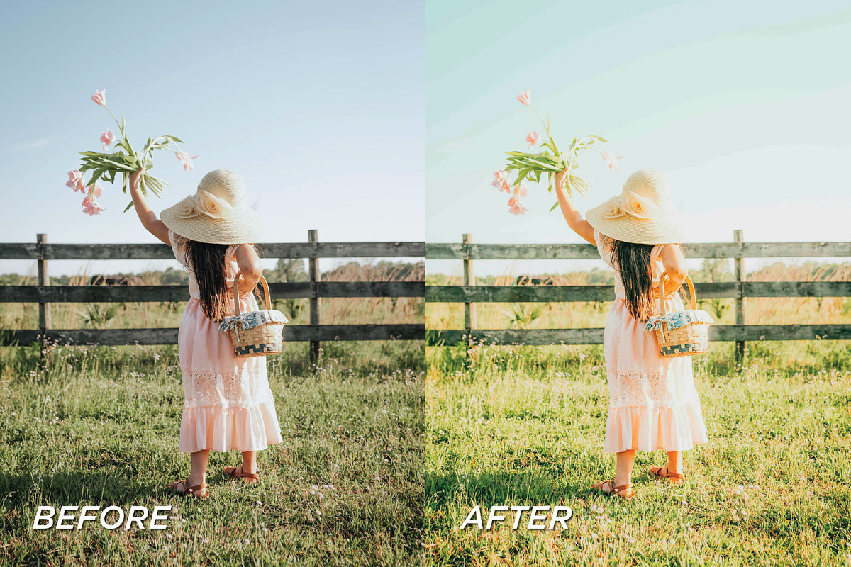 40 Spring Lightroom Preset Bundle, a Preset Add-On by TheWayfarerShoppe (Photo 11 of 11)