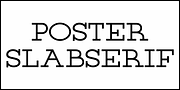 Poster Slabserif JNL, a Slab Serif Font by Jeff Levine Fonts (Thumbnail 2 of 5)