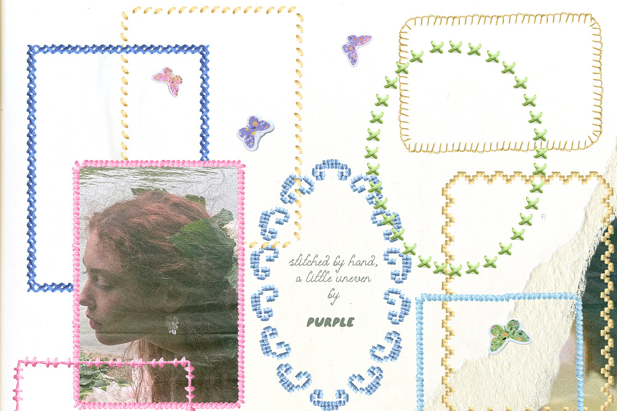 Don't be sad: Summer Collage Kit, an Object Graphic by Purple (Photo 4 of 14)