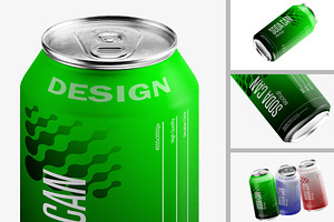 Soda Can Mockup, a Packaging Mockup by Eklip Studio