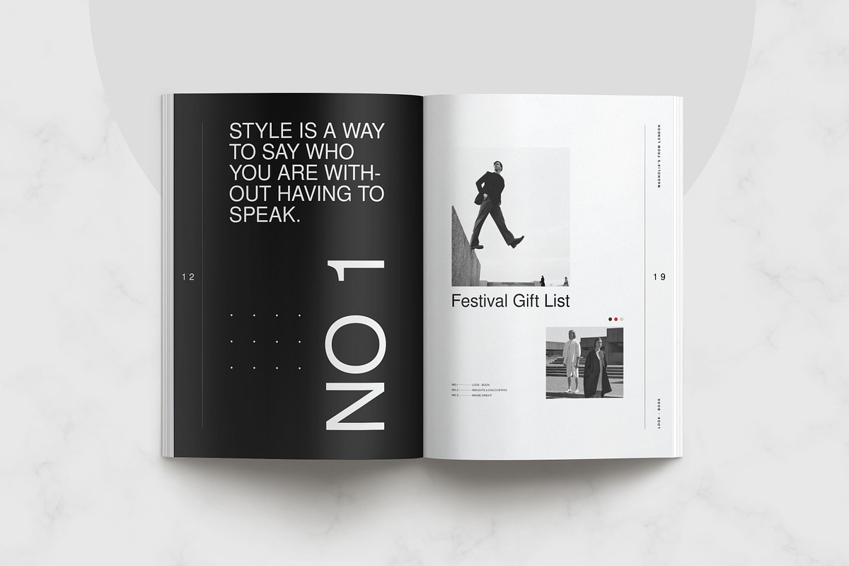 Fashion Catalog / Lookbook, a Brochure Template by S A N D Y (Photo 4 of 11)