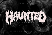 Beside Horizon | Natural Death Metal, a Symbol Font by Masyafi Studio (Thumbnail 3 of 8)