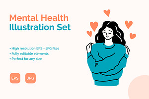 Mental Health and Psychology Concept, an Object Graphic by 35lab