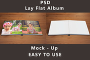 Lay Flat - Album - Mock up, a Print Template by DareToDream (Thumbnail 1 of 3)