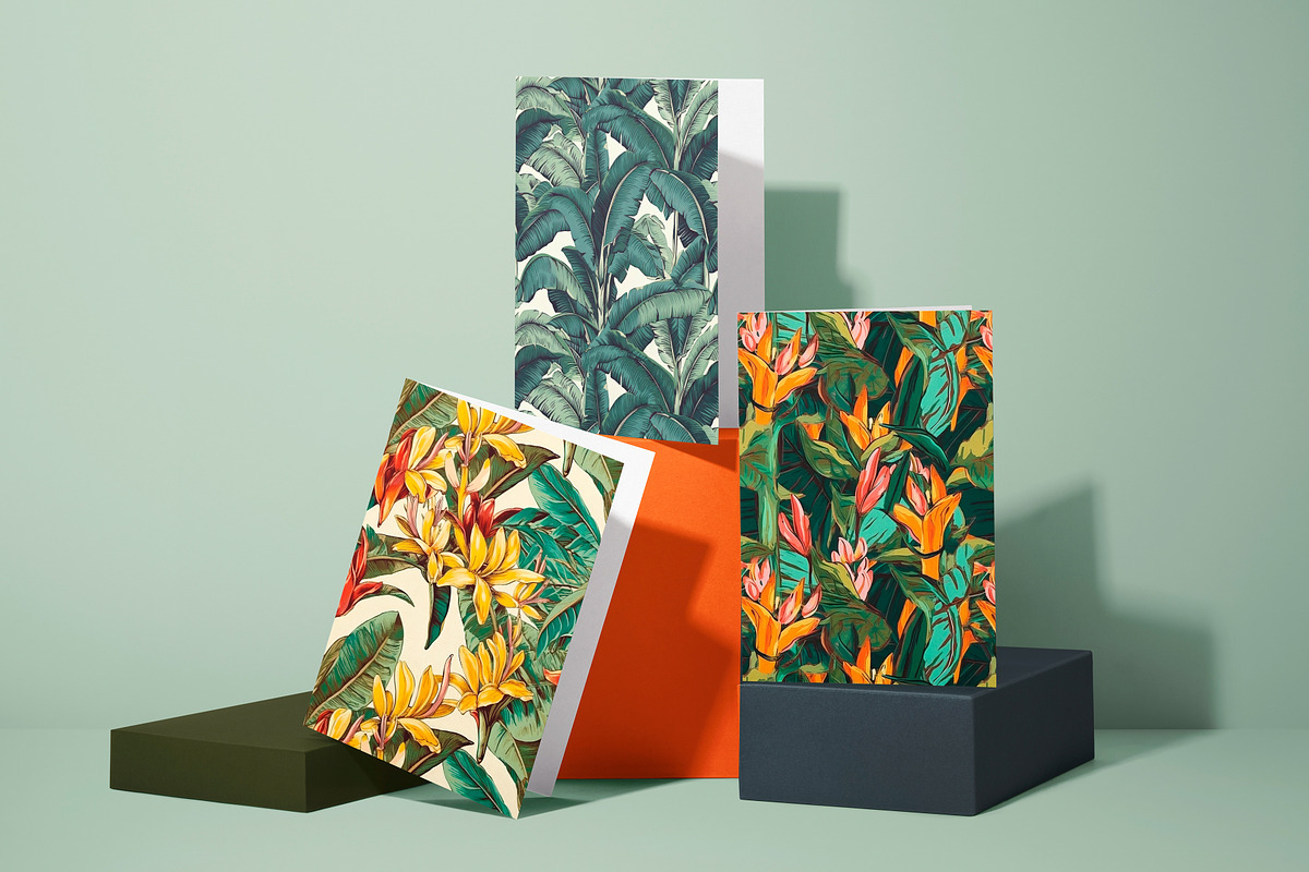 Tropical Seamless Patterns, a Pattern Graphic by Ninterints (Photo 11 of 16)