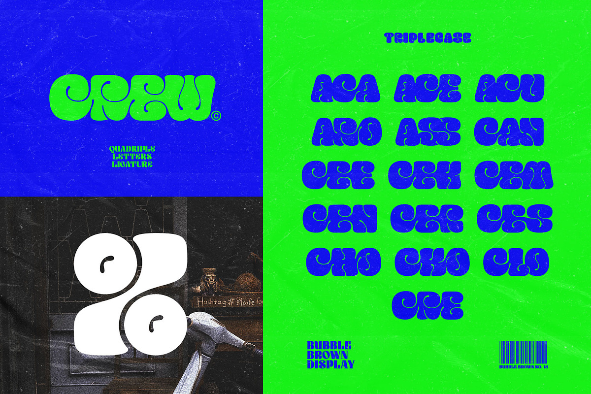 Bubble Brown Typeface, a Symbol Font by alit design (Photo 20 of 23)