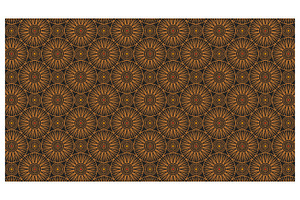 Geometric art deco ornament, a Pattern Graphic by Creative Backgrounds