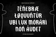 CS Nelson Drawn, a Blackletter Font by Craft Supply Co. (Thumbnail 6 of 8)