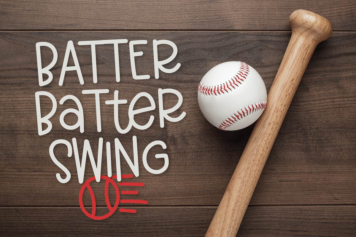 Baseball Momma - A Font Duo preview 5