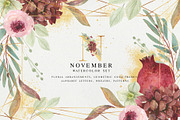 Watercolor Floral BUNDLE 2019, an Illustration by Charushella (Thumbnail 4 of 7)