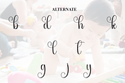 Baby School | Script Font, a Handwritten Font by Scratchones (Thumbnail 8 of 9)